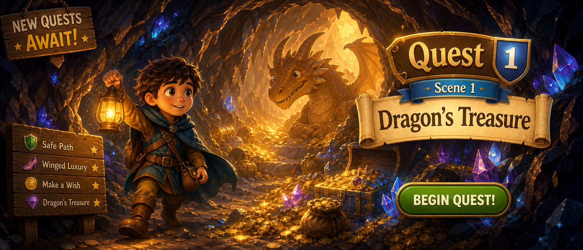 The Dragon's Golden Cave