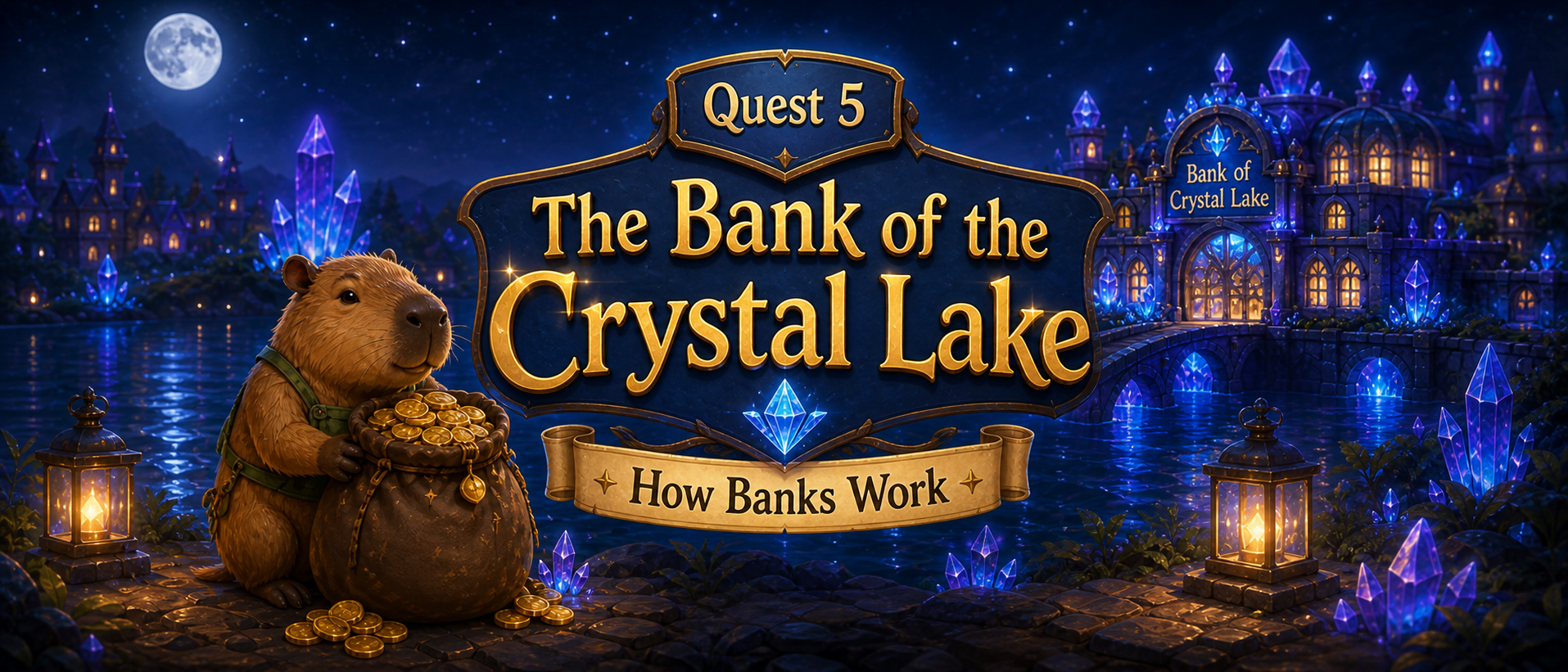 The Bank of the Crystal Lake